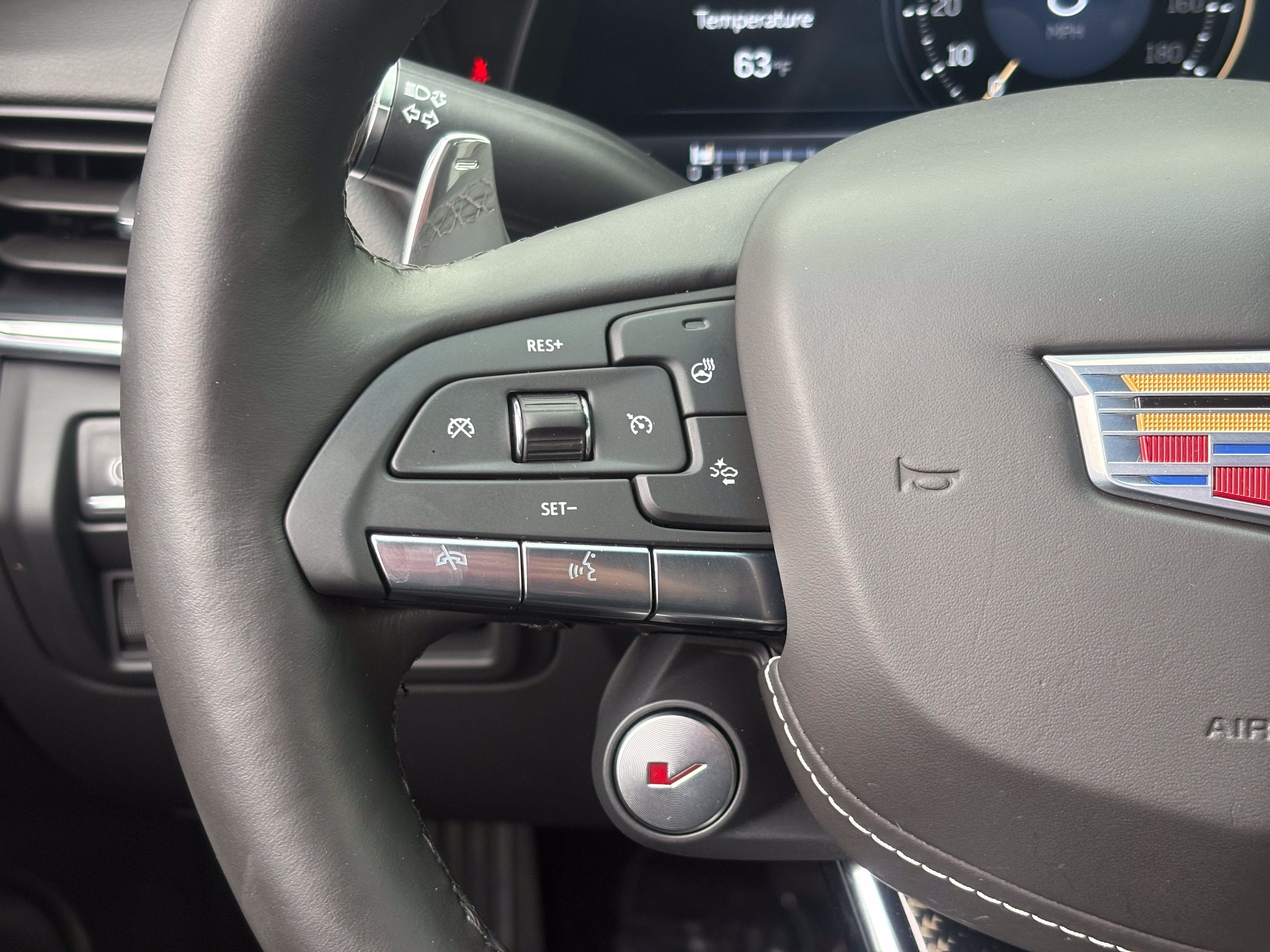 Certified 2025 Cadillac CT4 V Blackwing w/ Driver Assist Package RWD image 15