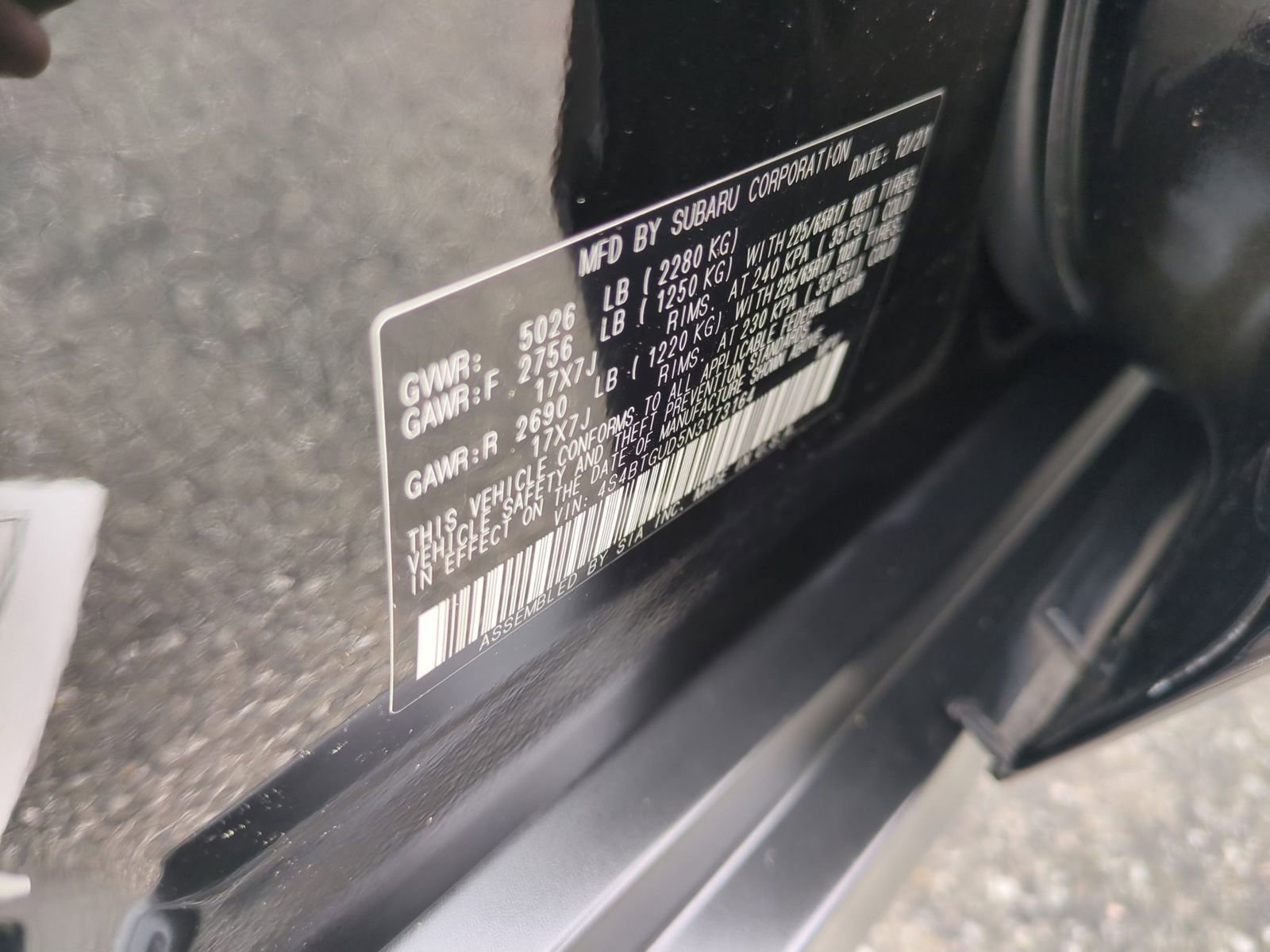 Used 2022 Subaru Outback Wilderness AWD/4WD image 31