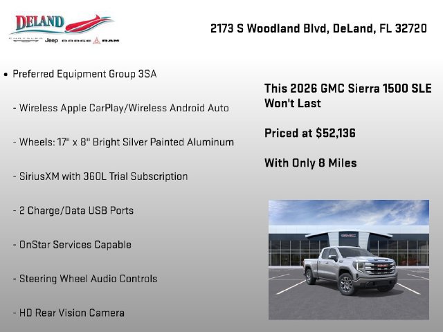 New 2026 GMC Sierra 1500 SLE AWD/4WD image 22