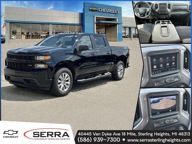 Certified 2021 Chevrolet Silverado 1500 Custom w/ LPO, Dark Essentials Package