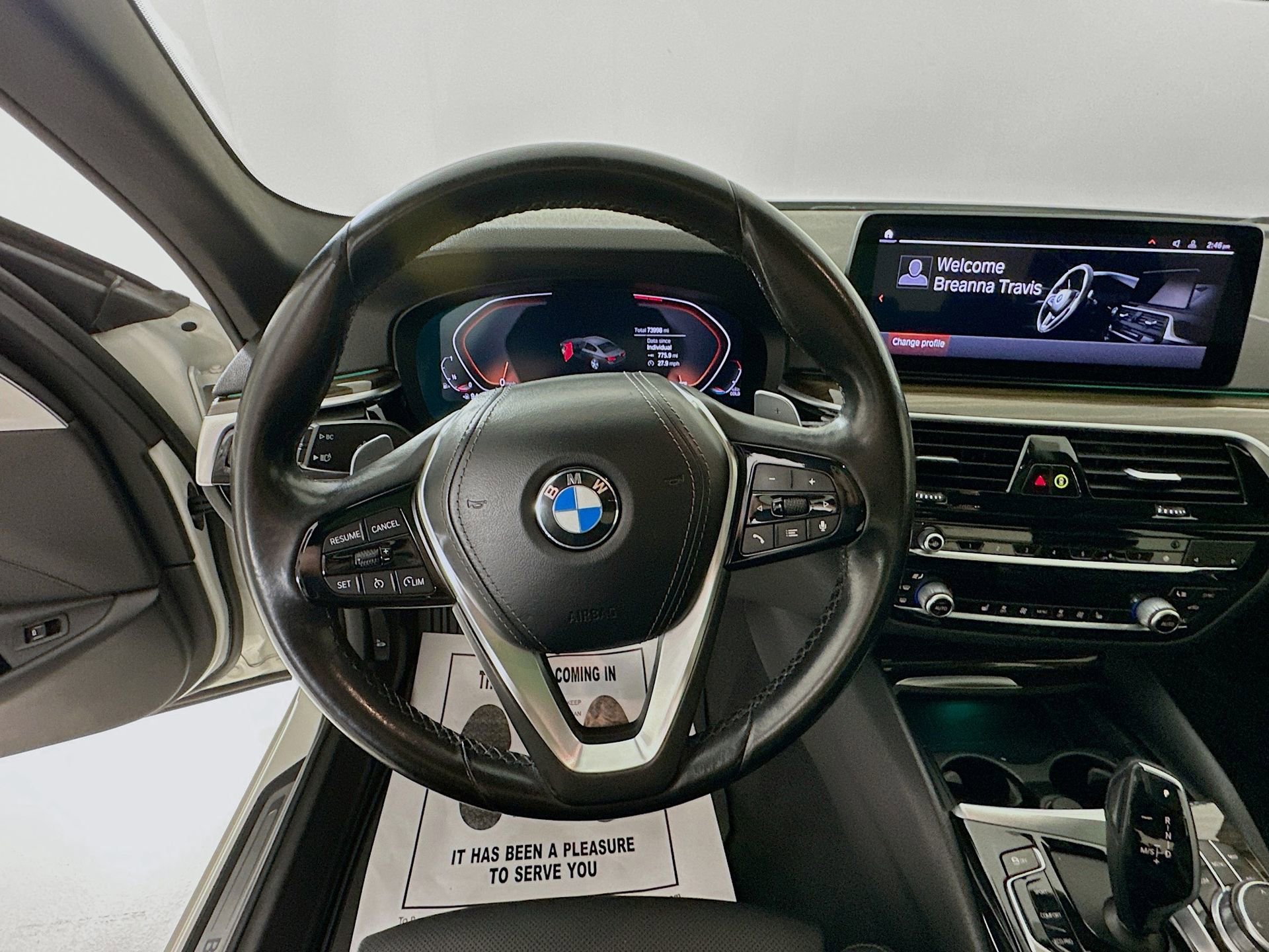 Used 2021 BMW 530i w/ Convenience Package RWD image 12