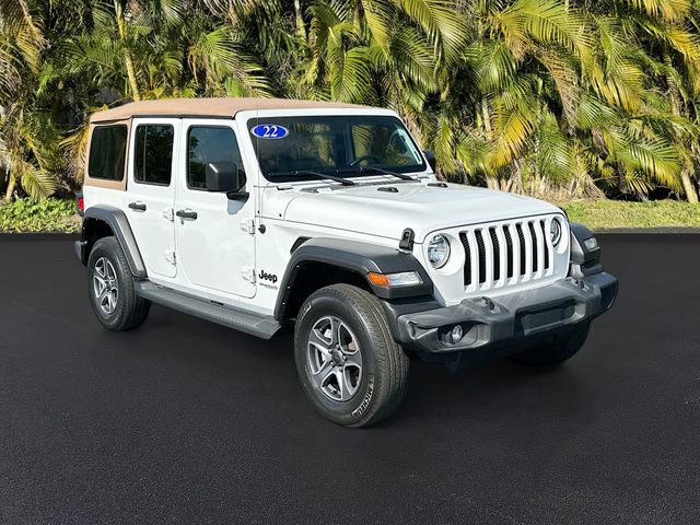 Used 2022 Jeep Wrangler Unlimited Sport image 2