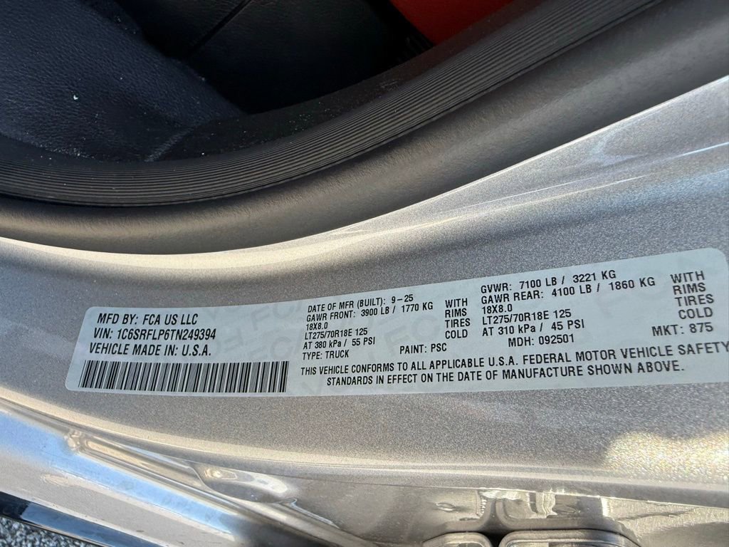 Used 2026 RAM 1500 Rebel w/ Rebel Level 1 Equipment Group image 26