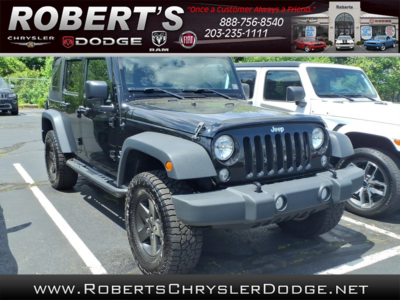 Certified 2018 Jeep Wrangler Unlimited Sport S AWD/4WD image 1