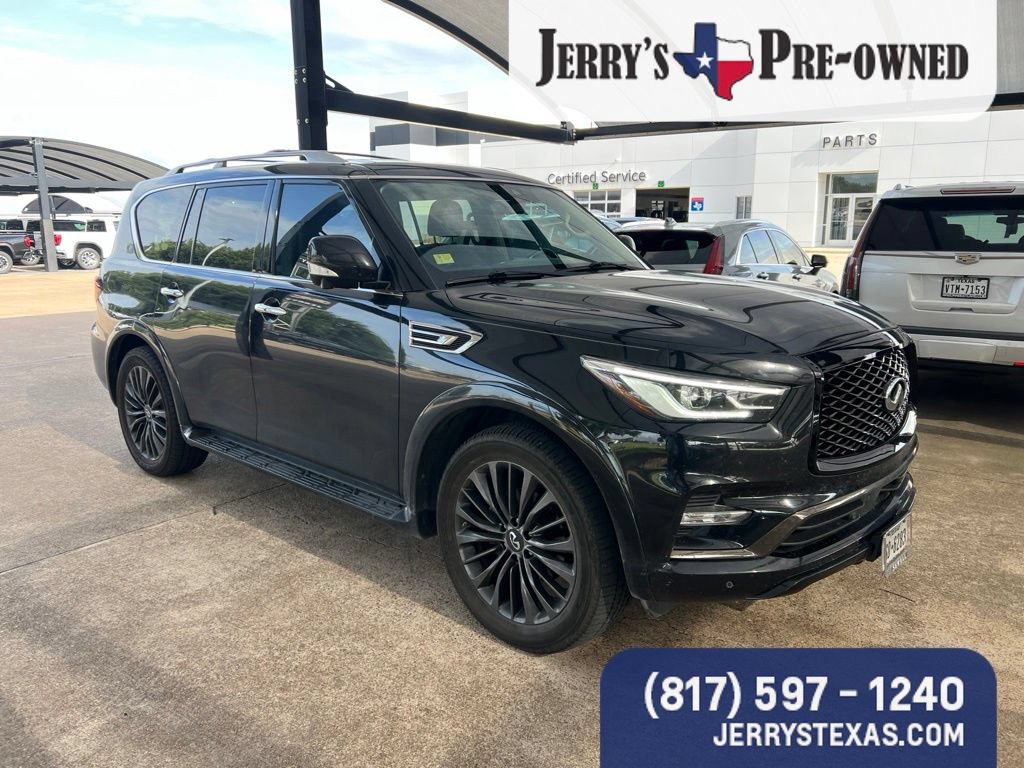 Used 2021 INFINITI QX80 Premium Select w/ All-Season Package AWD/4WD image 2