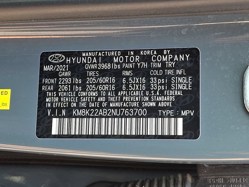 Used 2022 Hyundai Kona SE FWD image 27