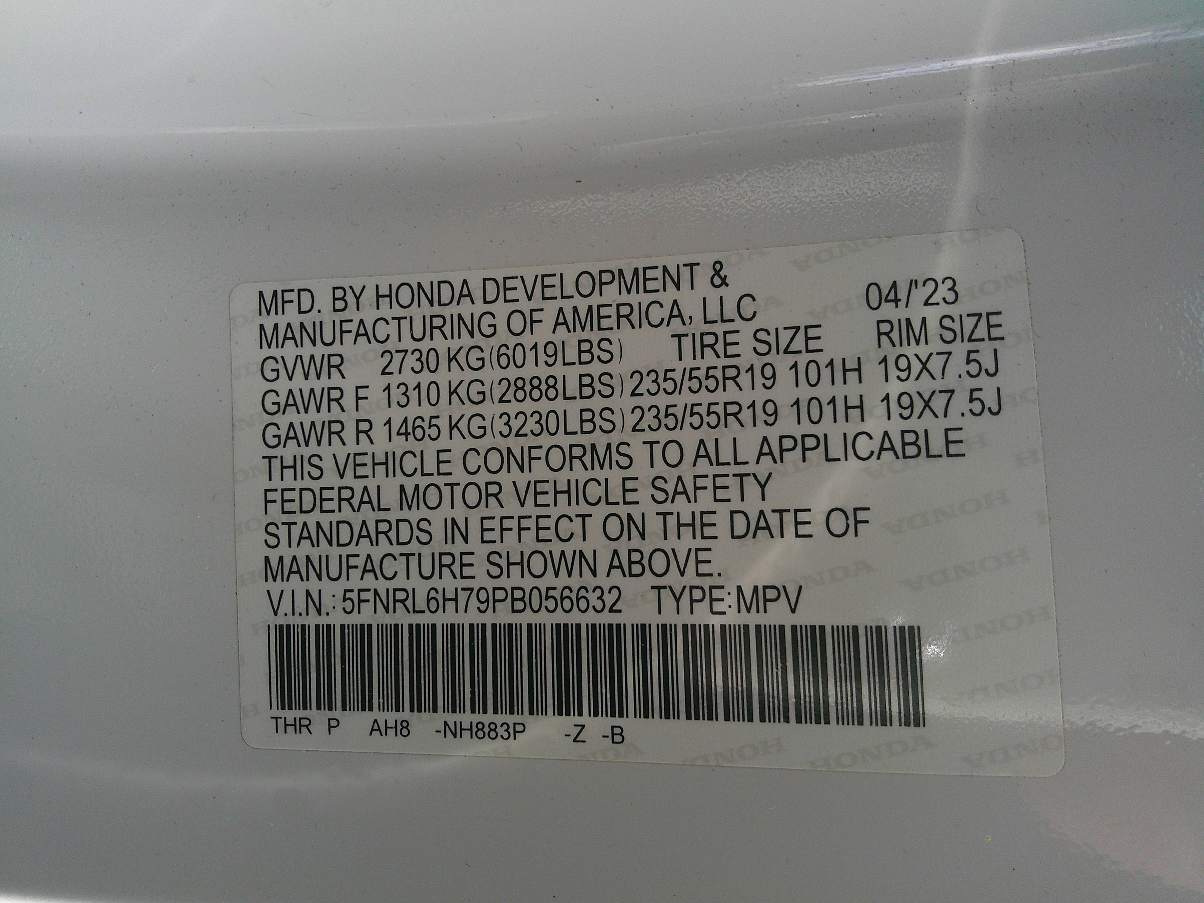 Used 2023 Honda Odyssey Sport image 37