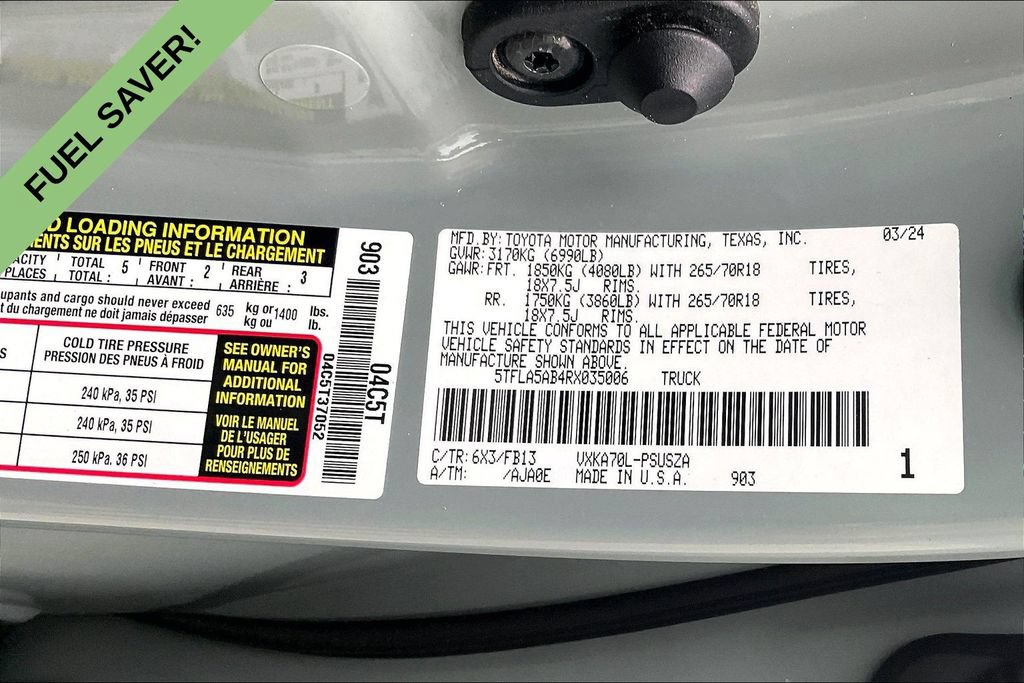 Used 2024 Toyota Tundra SR5 RWD image 31