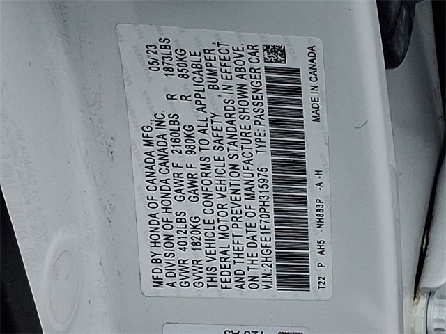 Used 2023 Honda Civic EX image 26
