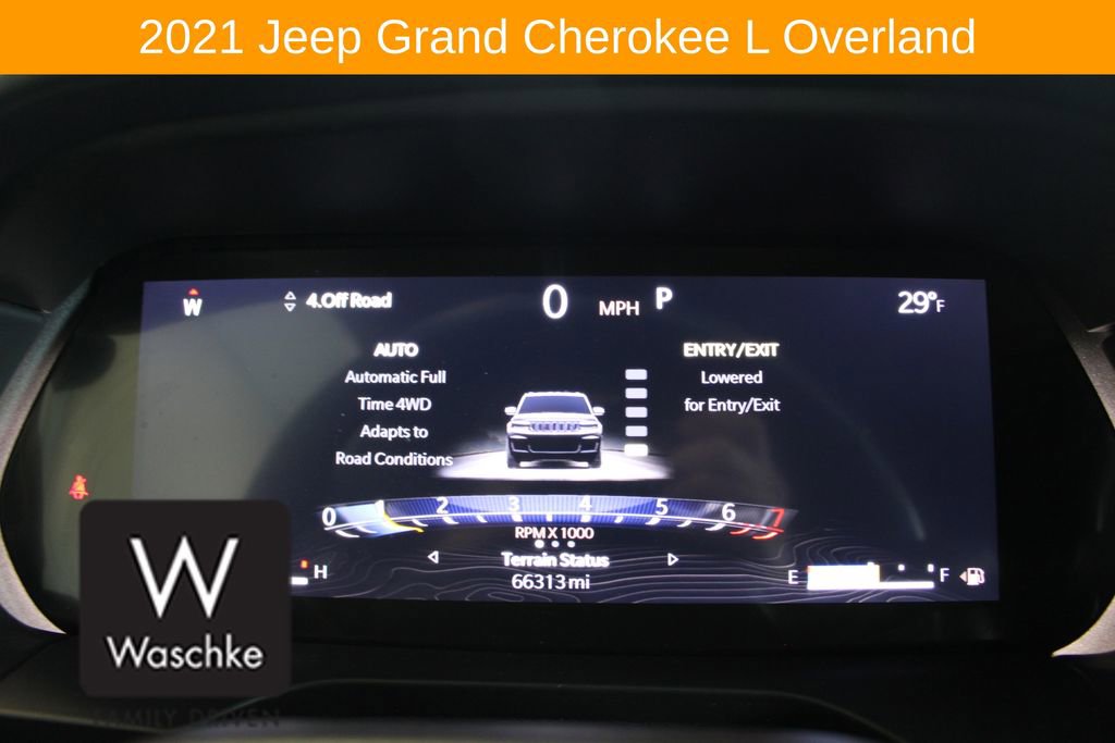Used 2021 Jeep Grand Cherokee L Overland AWD/4WD image 44