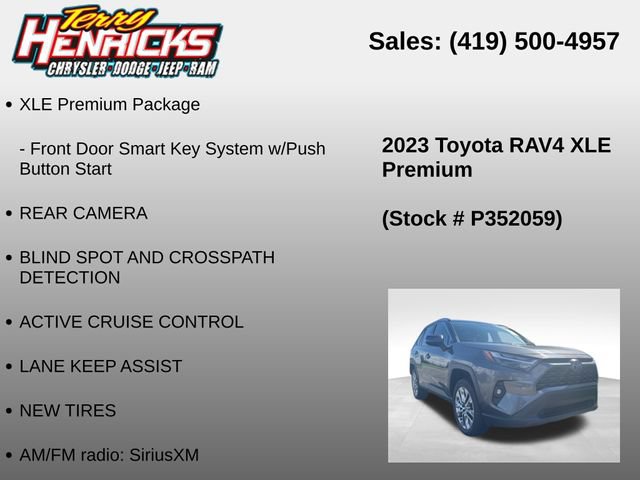 Used 2023 Toyota RAV4 XLE Premium AWD/4WD image 23