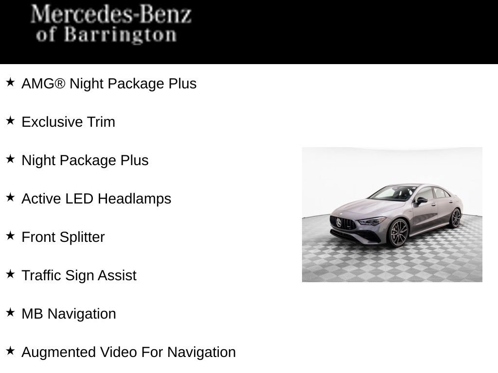 Used 2025 Mercedes-Benz CLA 35 AMG 4MATIC image 7