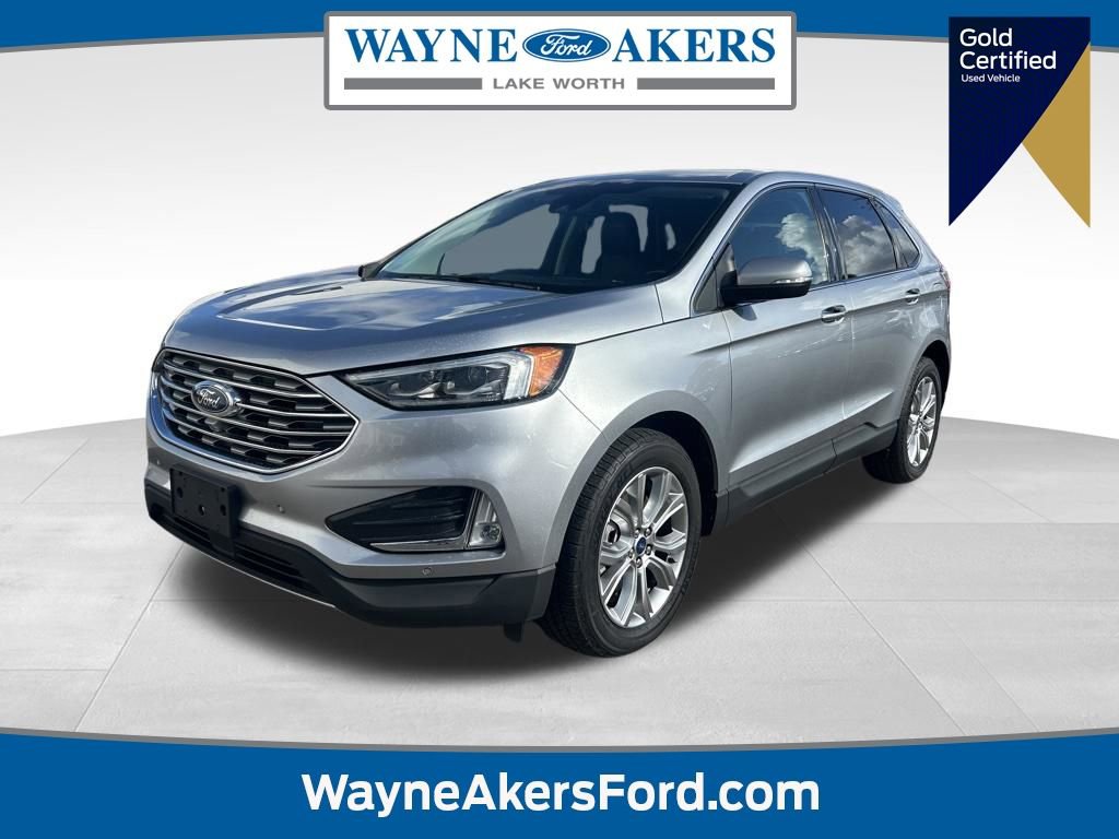 Certified 2022 Ford Edge Titanium w/ Equipment Group 301A image 1