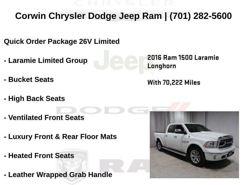 Used 2016 RAM 1500 Limited AWD/4WD image 6