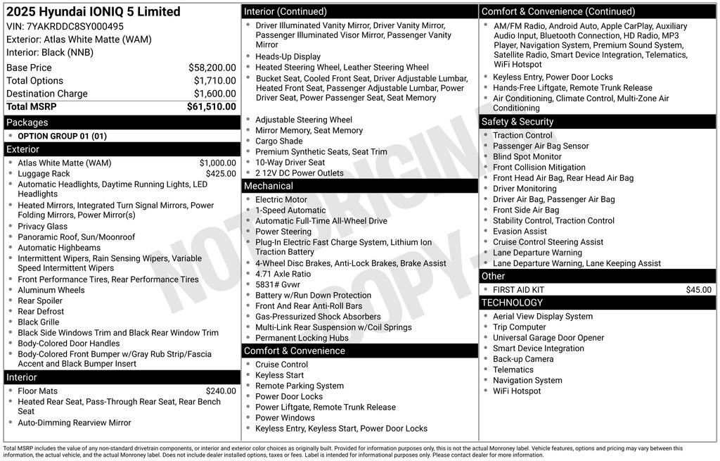 Used 2025 Hyundai Ioniq 5 Limited image 42