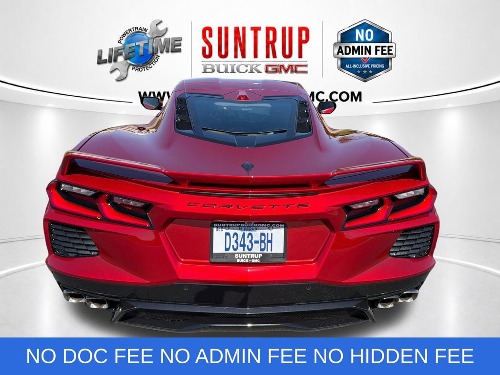 Used 2024 Chevrolet Corvette Stingray Preferred Cpe w/ Z51 Performance Package RWD image 4