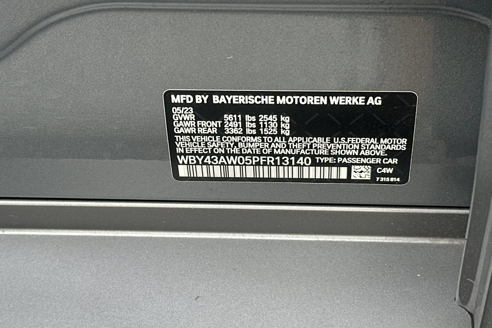 Certified 2023 BMW i4 eDrive35 w/ Premium Package RWD image 27
