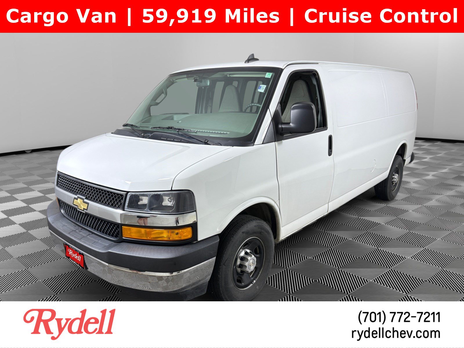 Used 2019 Chevrolet Express 3500 Extended w/ Driver Convenience Package