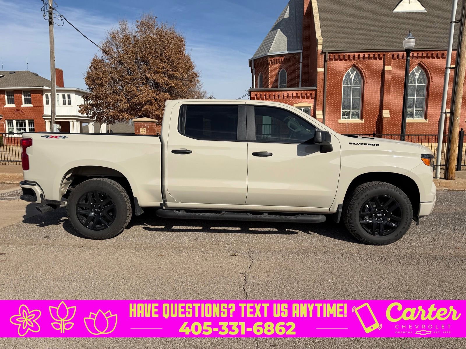 New 2026 Chevrolet Silverado 1500 Custom w/ Turbomax Blackout Package image 6