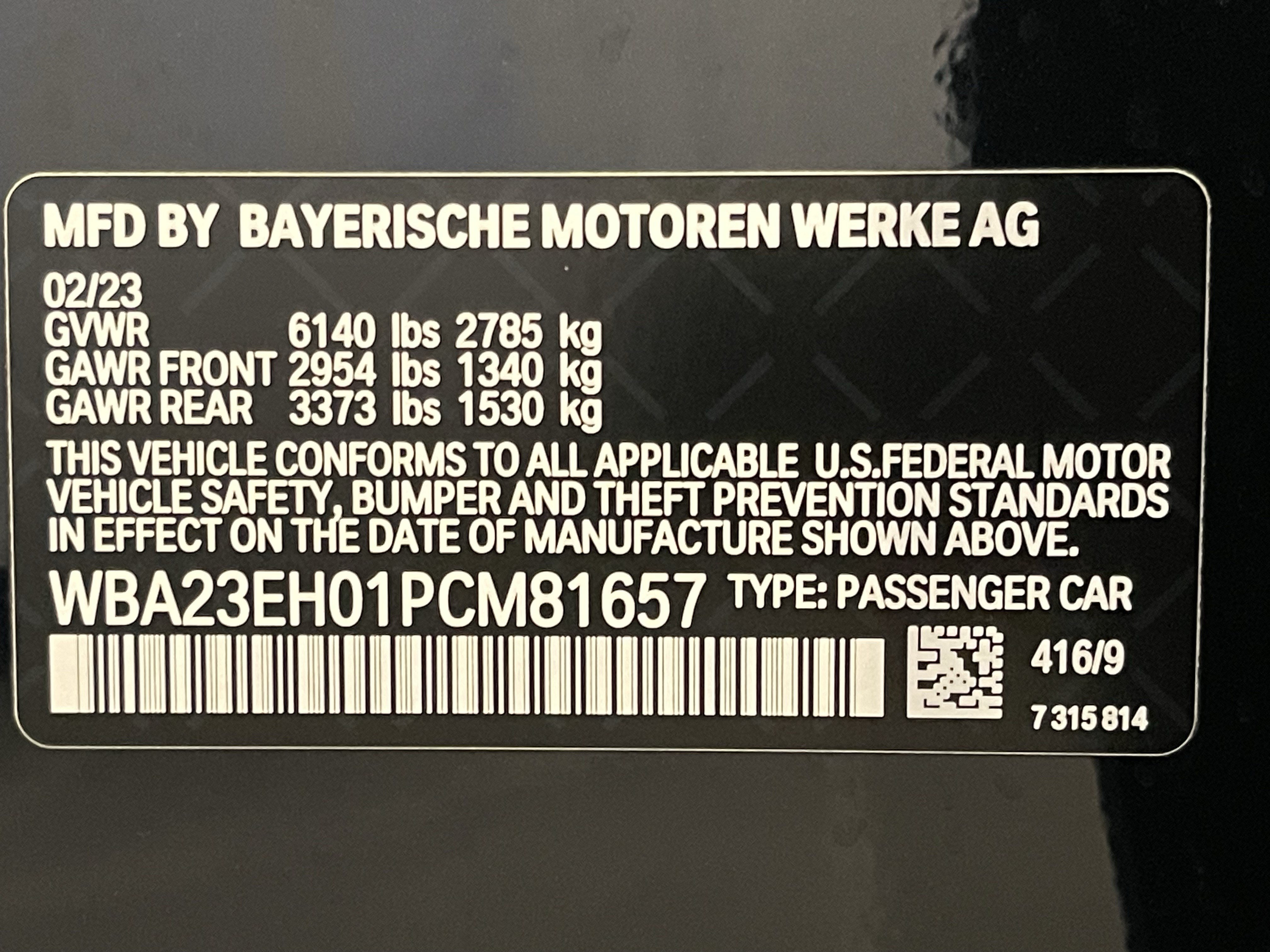 Used 2023 BMW 740i w/ Parking Assistance Package RWD image 25