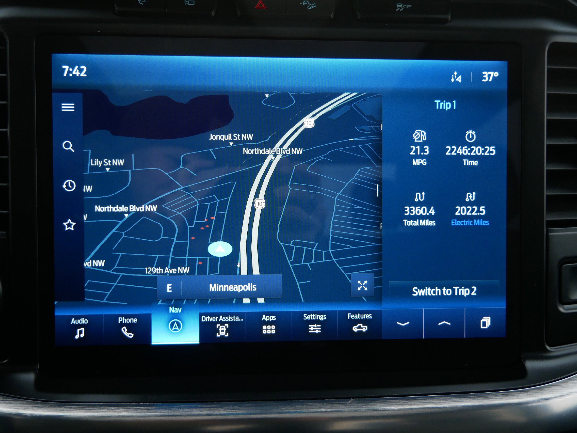 Used 2021 Ford F150 Lariat w/ Equipment Group 502A High AWD/4WD image 19