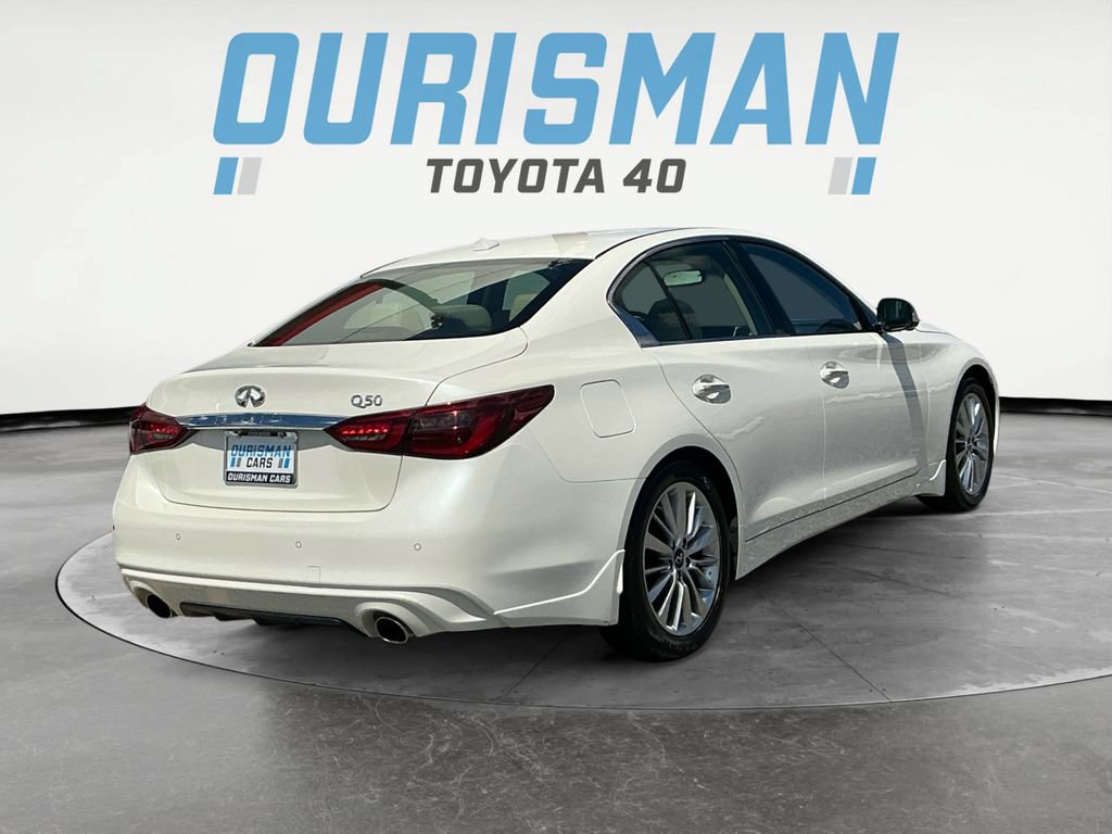 Used 2021 INFINITI Q50 Luxe w/ Seat & Sound Package RWD image 7