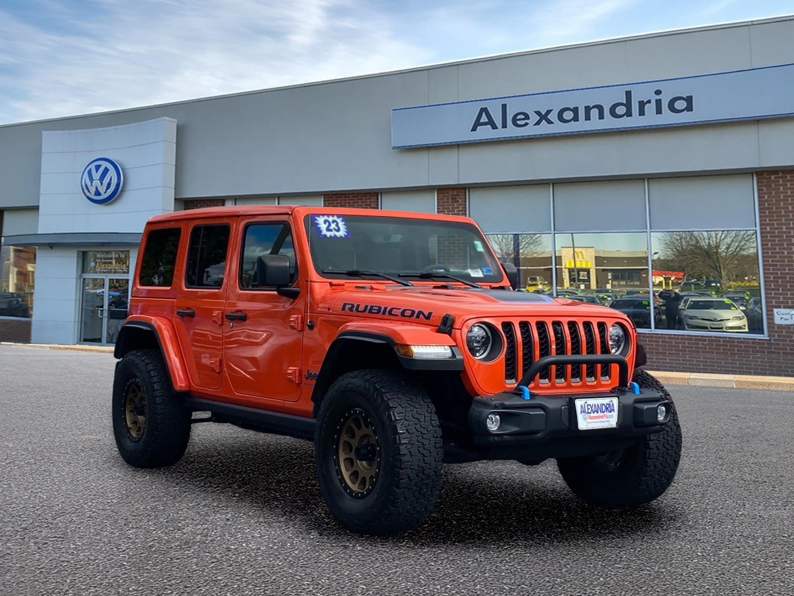 Used 2023 Jeep Wrangler Unlimited Rubicon 4xe w/ Steel Bumper Group