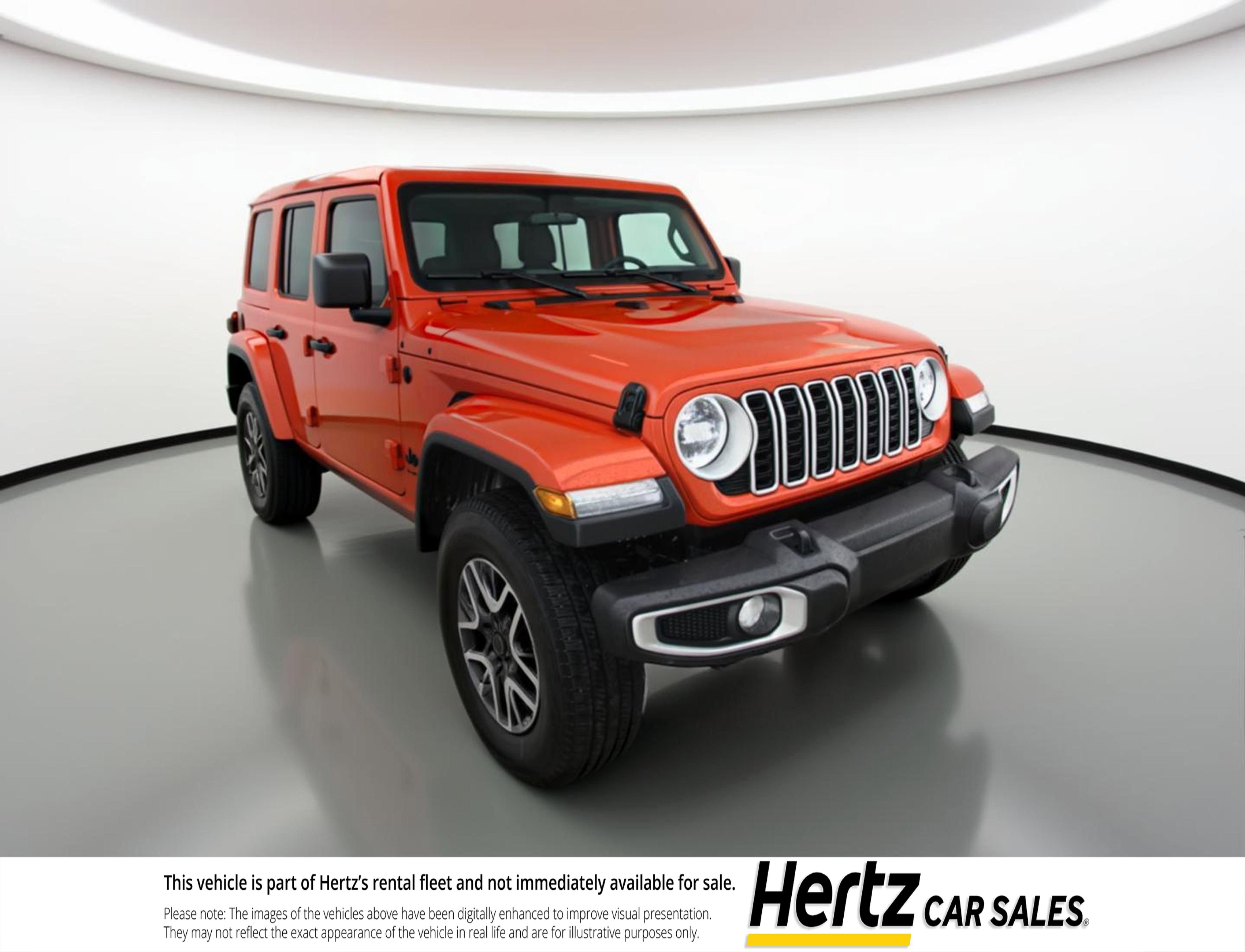 Used 2025 Jeep Wrangler Sahara image 1