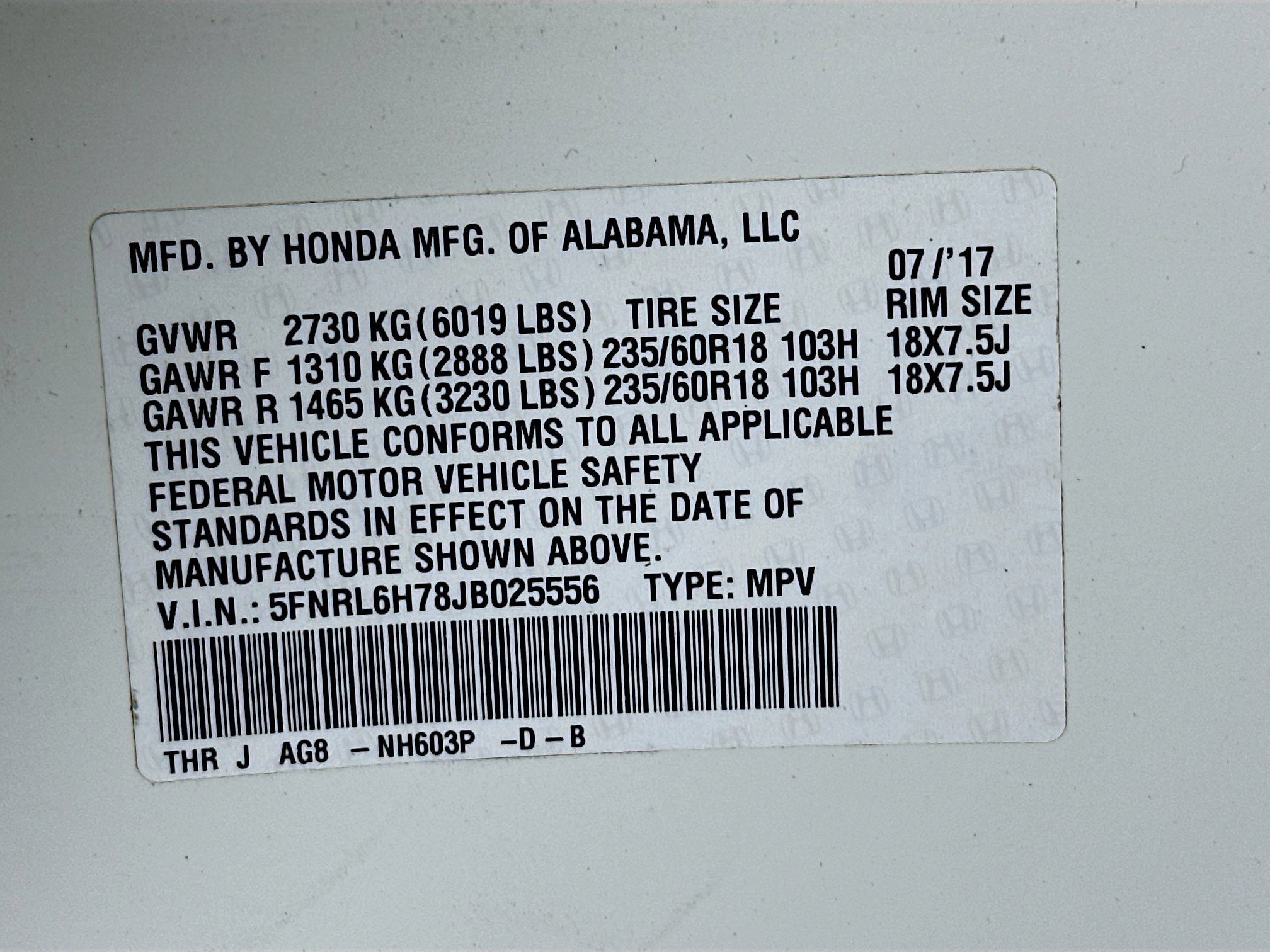 Used 2018 Honda Odyssey EX-L image 12