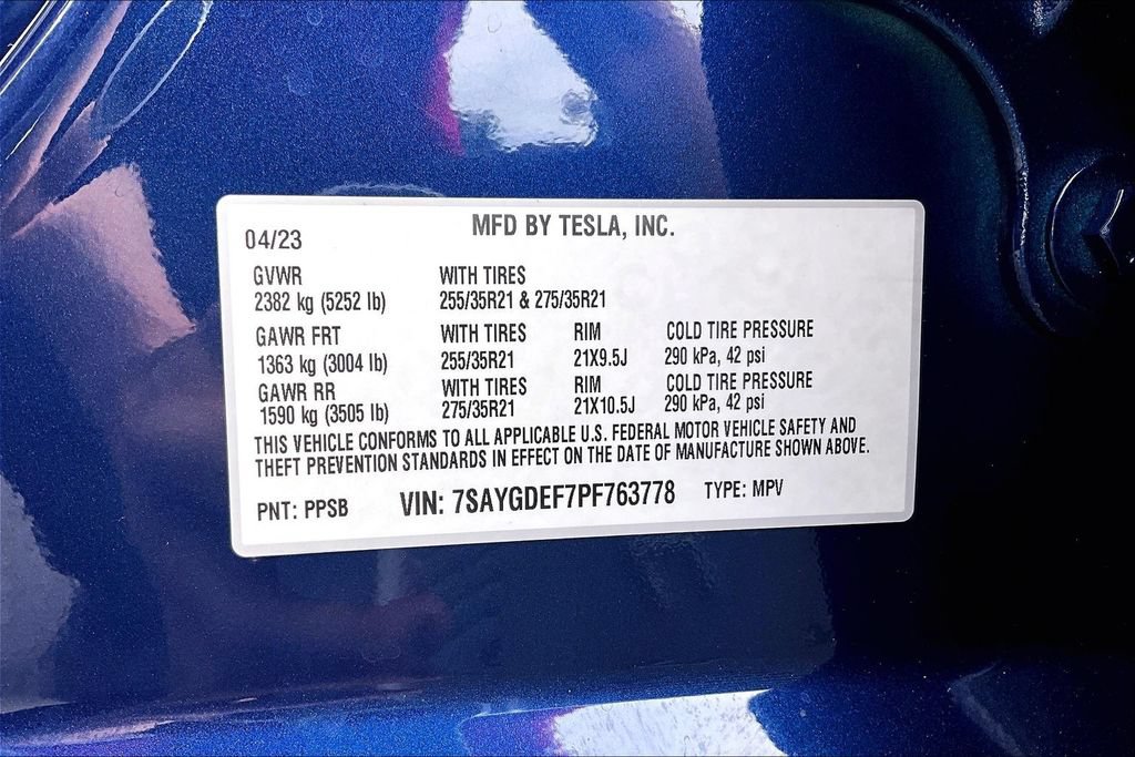 Used 2023 Tesla Model Y Performance AWD/4WD image 31