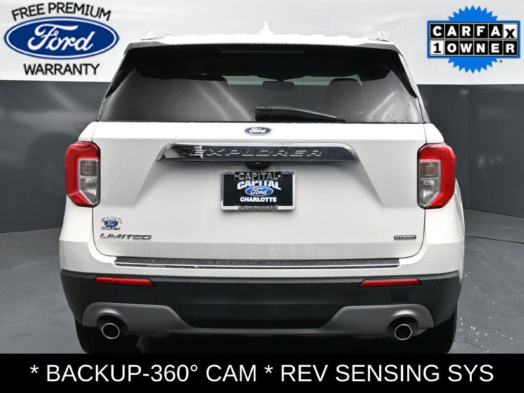 Used 2021 Ford Explorer Limited w/ Hybrid Equipment Group 310A RWD image 8