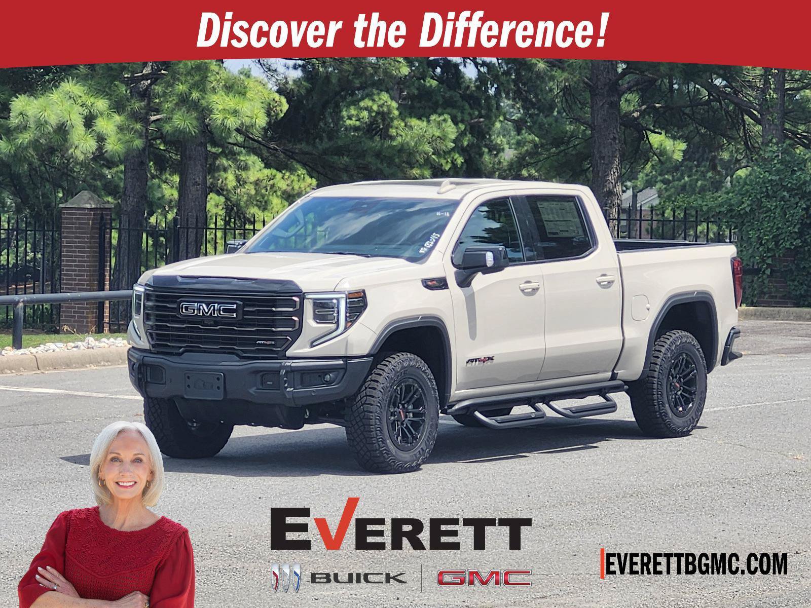 New 2026 GMC Sierra 1500 AT4X w/ LPO, Black Badging Package