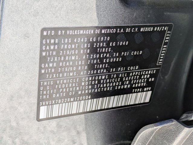 Used 2024 Volkswagen Taos SE image 36