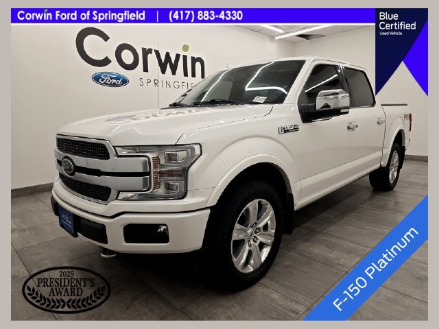 Certified 2019 Ford F150 Platinum w/ Equipment Group 701A Luxury AWD/4WD image 1