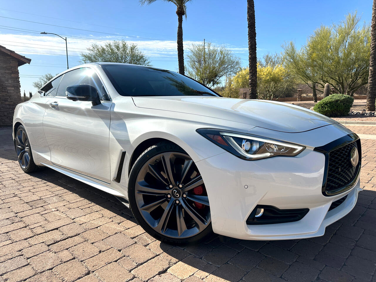 Used 2022 INFINITI Q60 Red Sport 400 w/ Cargo Package image 1