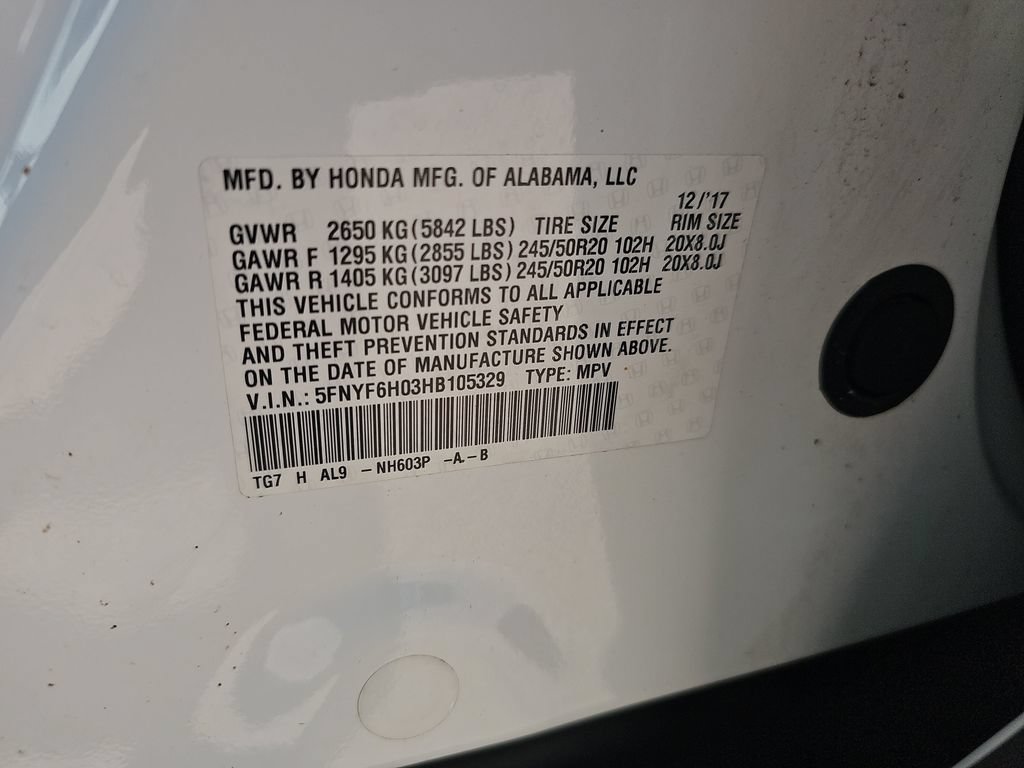 Used 2017 Honda Pilot Elite image 44