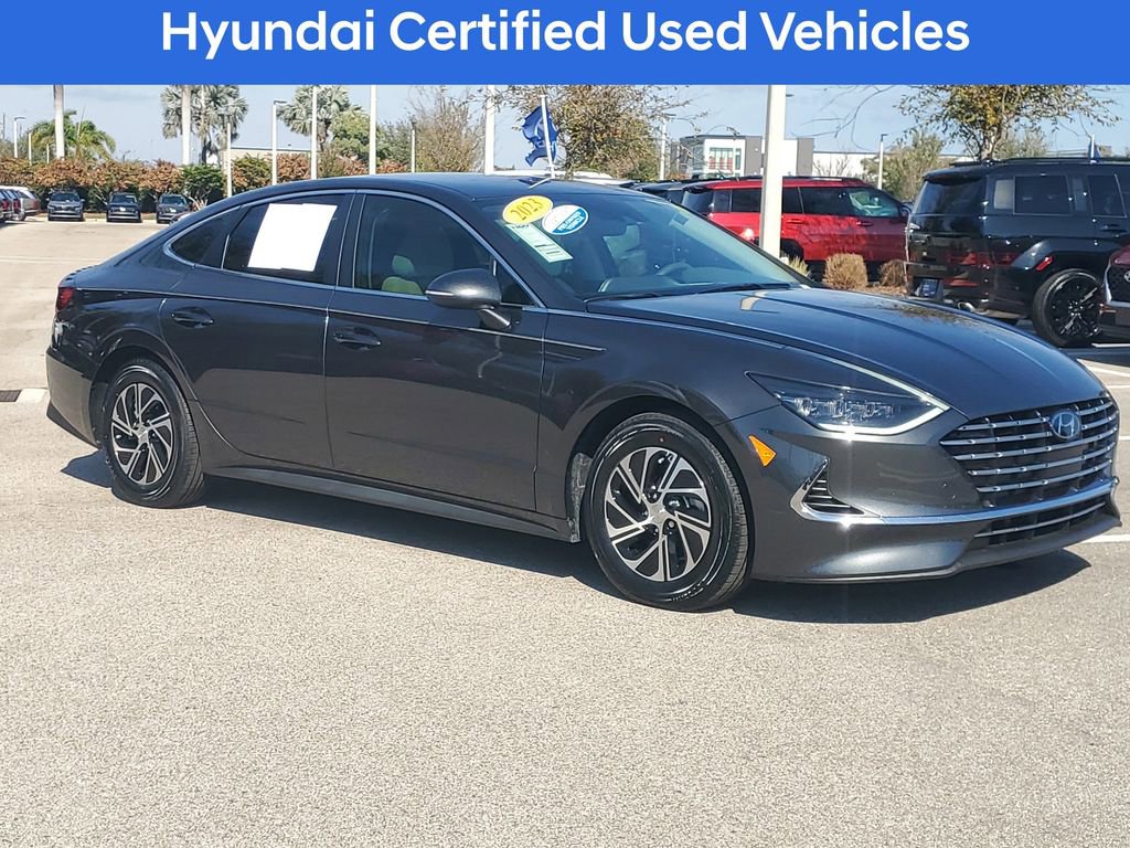 Certified 2023 Hyundai Sonata Blue w/ Cargo Package image 3