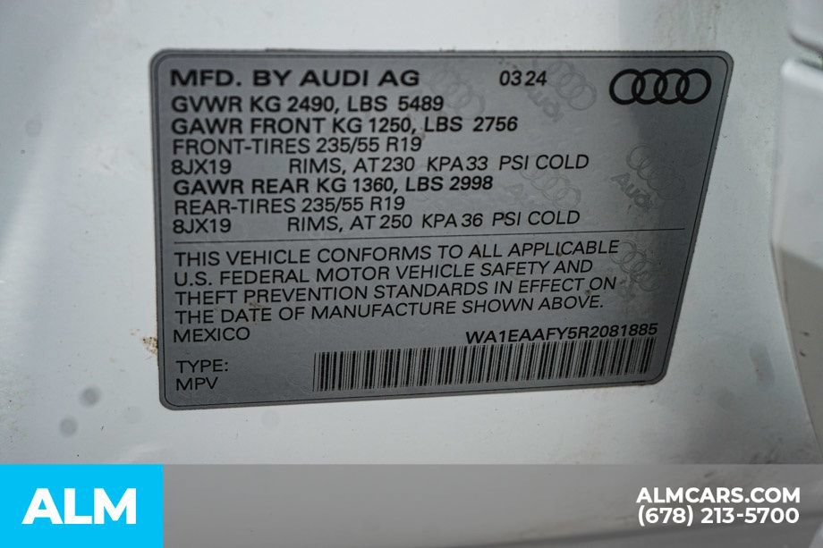 Used 2024 Audi Q5 2.0T Premium Plus AWD/4WD image 65
