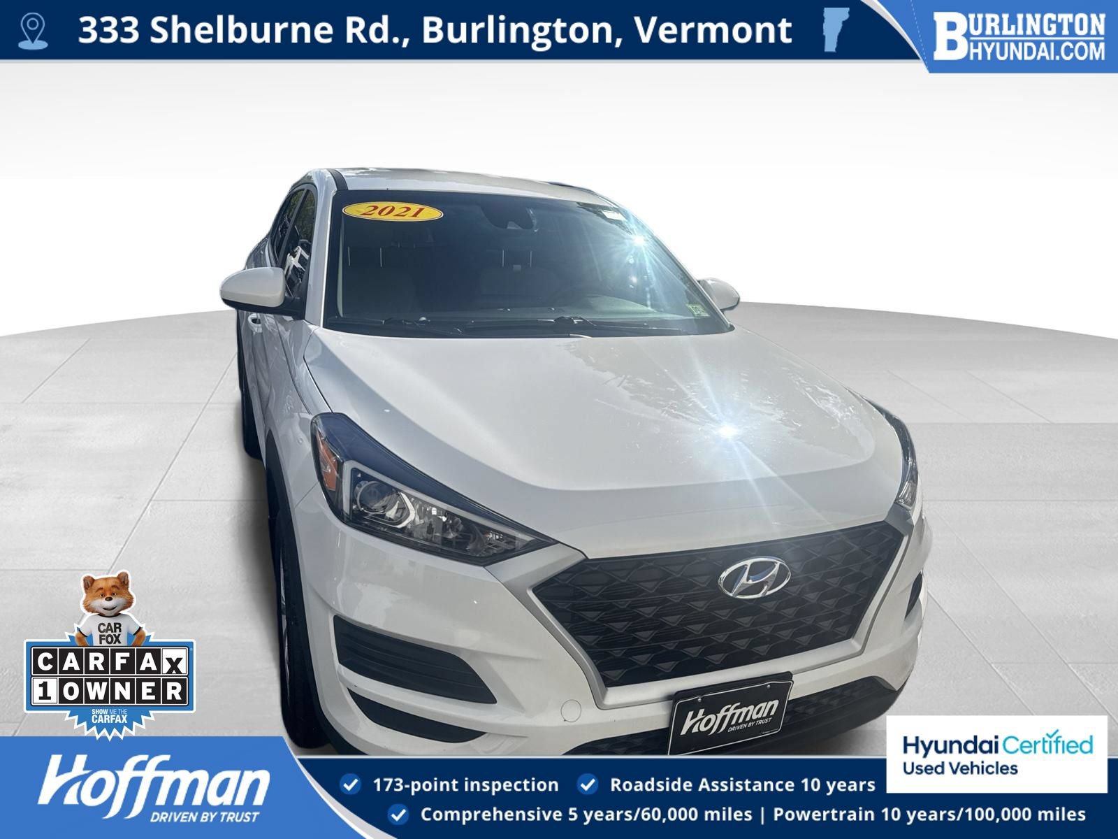 Certified 2021 Hyundai Tucson SE w/ Cargo Package FWD image 1