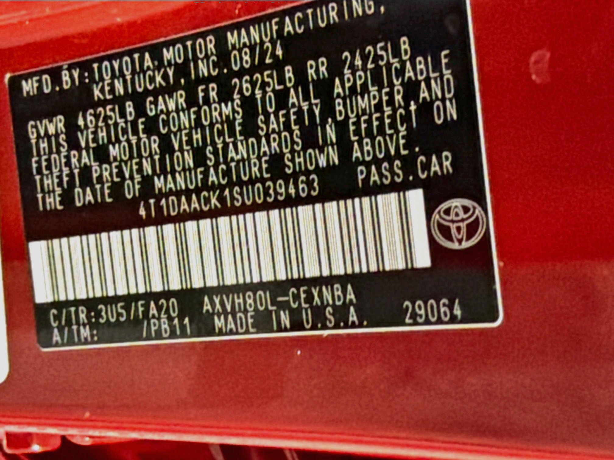 Used 2025 Toyota Camry LE FWD image 12