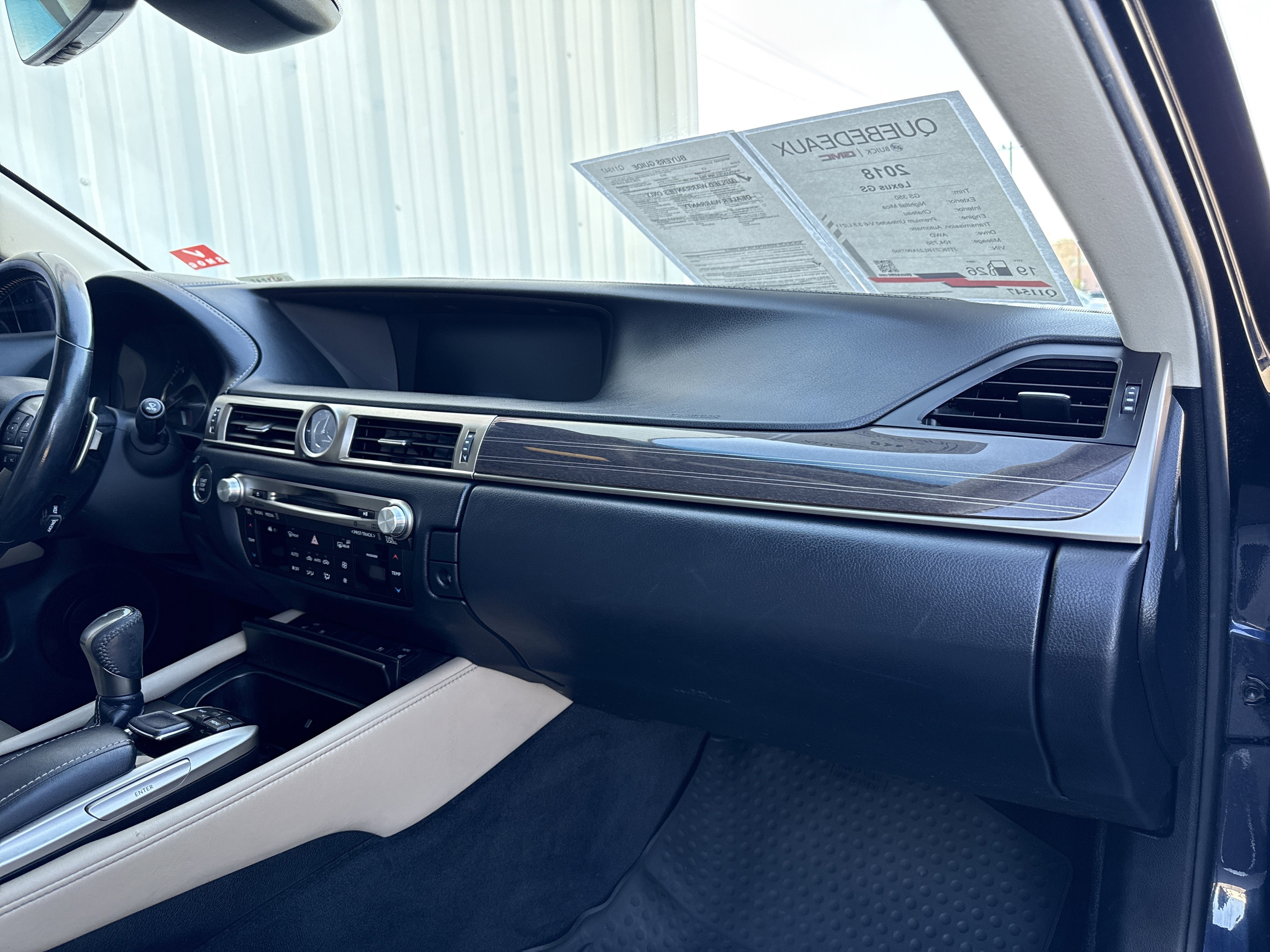 Used 2018 Lexus GS 350 AWD w/ Premium Package image 44