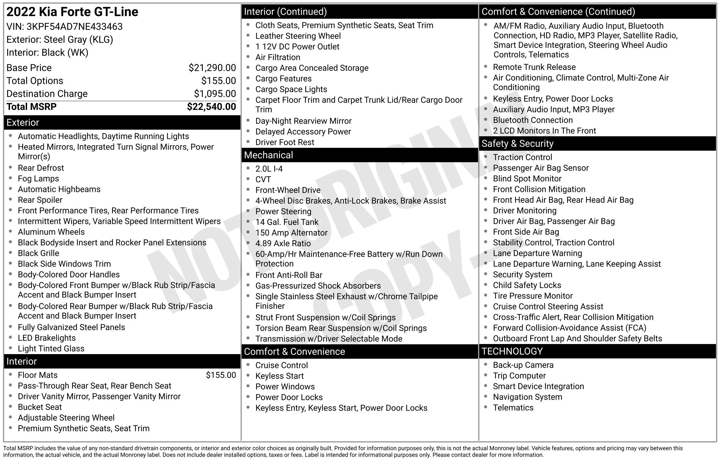 Used 2022 Kia Forte GT-Line image 27