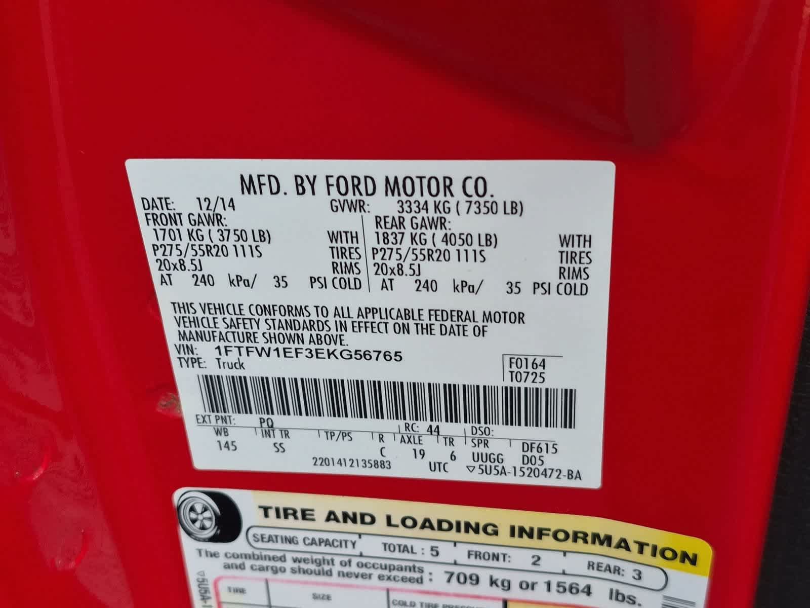 Used 2014 Ford F150 STX w/ Equipment Group 201A Mid AWD/4WD image 35