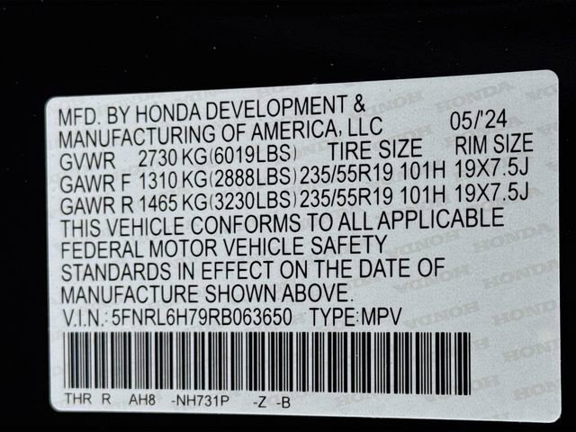 Used 2024 Honda Odyssey Sport image 17