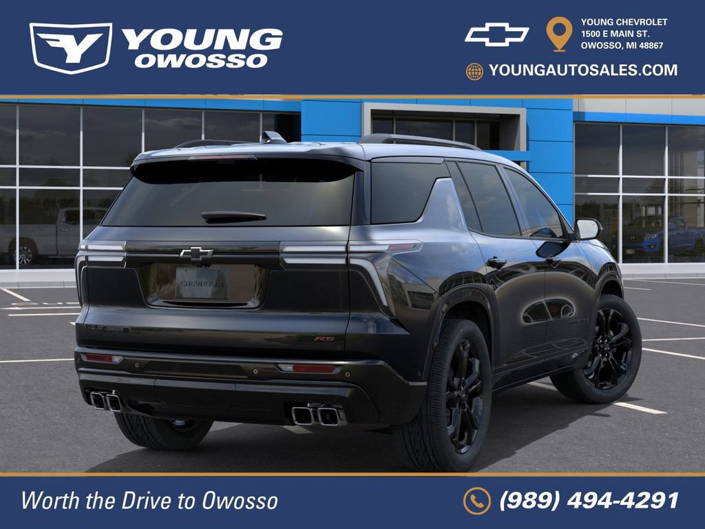 New 2027 Chevrolet Traverse RS w/ LPO, Floor Liner Package AWD/4WD image 4