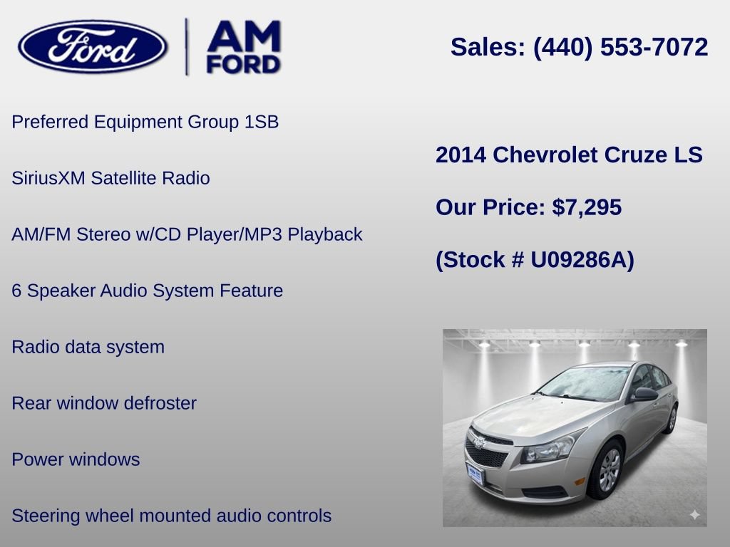 Used 2014 Chevrolet Cruze LS FWD image 7