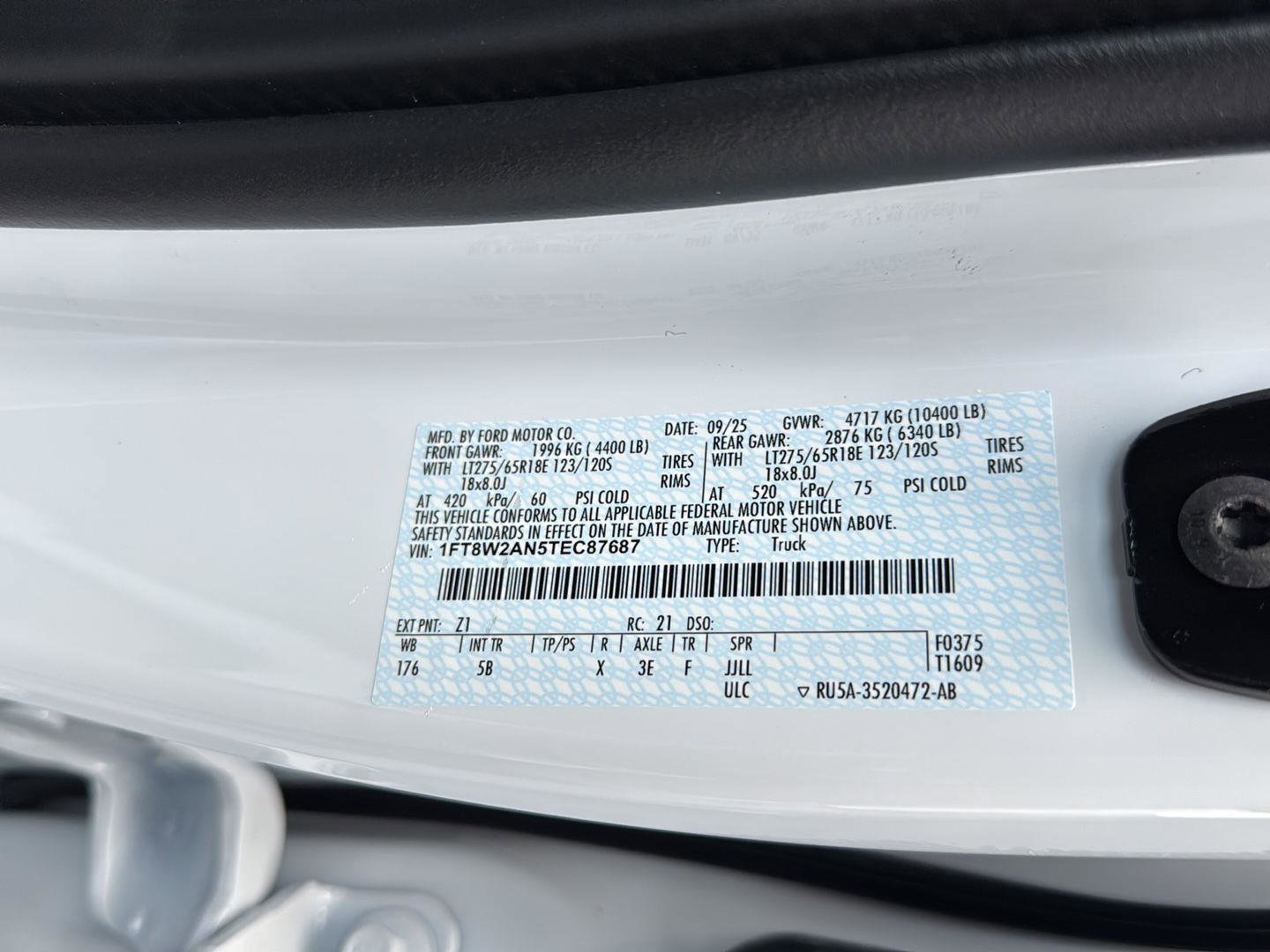 New 2026 Ford F250 Lariat image 46