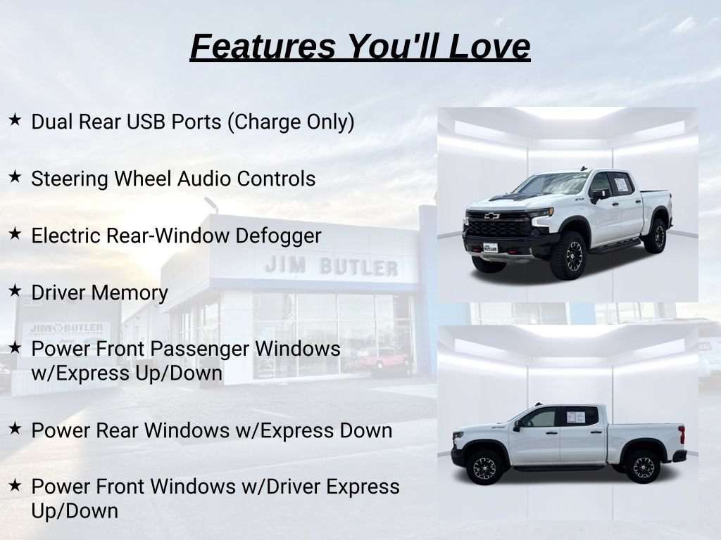 Used 2025 Chevrolet Silverado 1500 ZR2 w/ Technology Package AWD/4WD image 42