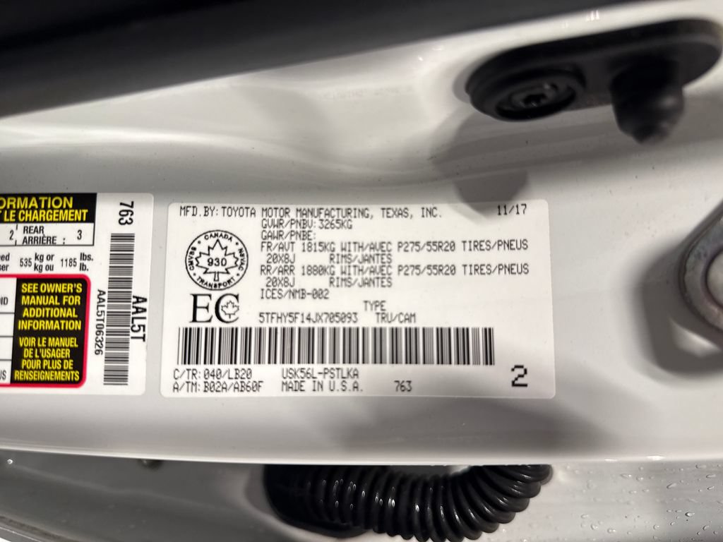 Used 2018 Toyota Tundra Limited AWD/4WD image 24