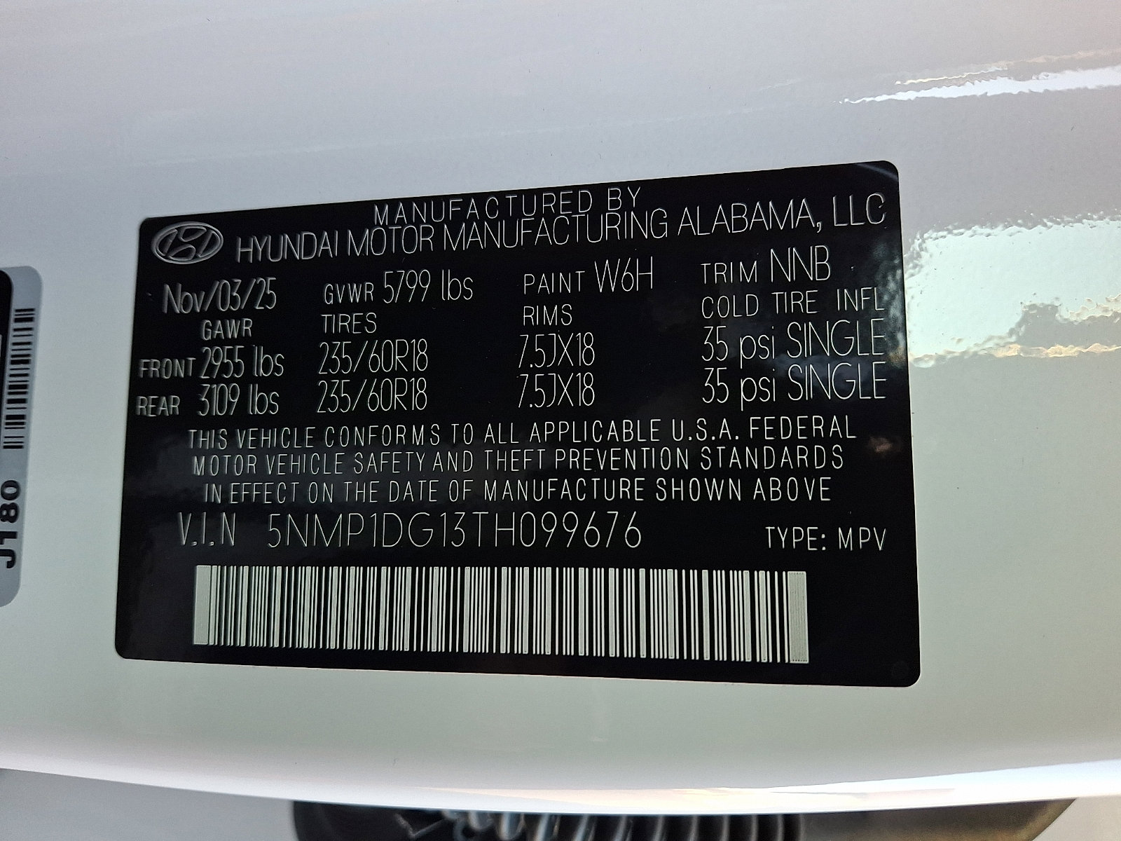 New 2026 Hyundai Santa Fe SE image 10